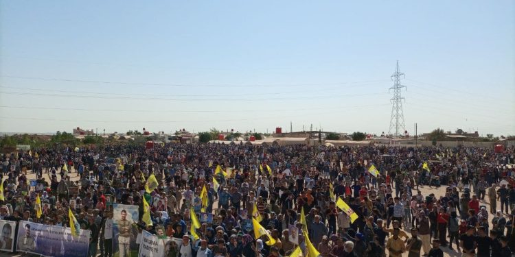 Li seranserê Rojava û Bakûr û Rojhilatê Suriyê çalakiyên li dijî Komployê