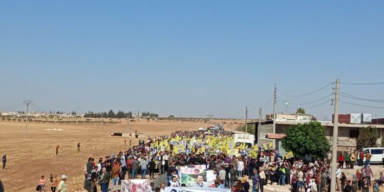 Li seranserê Rojava û Bakûr û Rojhilatê Suriyê çalakiyên li dijî Komployê