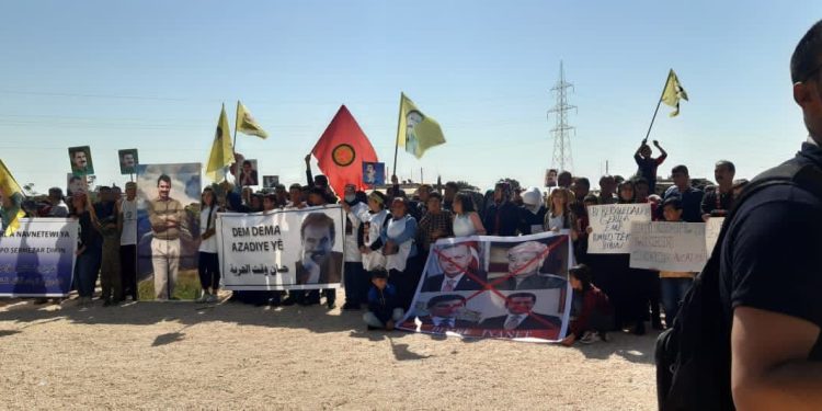 Li seranserê Rojava û Bakûr û Rojhilatê Suriyê çalakiyên li dijî Komployê