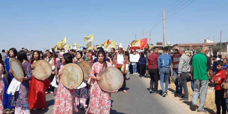 Li seranserê Rojava û Bakûr û Rojhilatê Suriyê çalakiyên li dijî Komployê