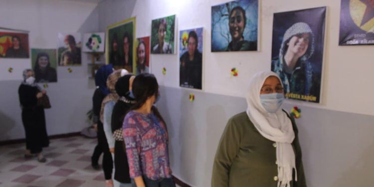 Pêşengeha jinên ciwan ya Şehîd Bêrîtan a li Helebê