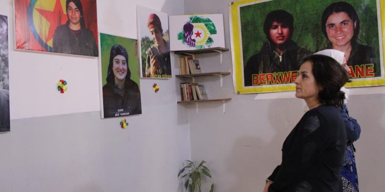 Pêşengeha jinên ciwan ya Şehîd Bêrîtan a li Helebê