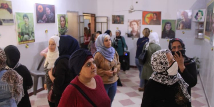 Pêşengeha jinên ciwan ya Şehîd Bêrîtan a li Helebê