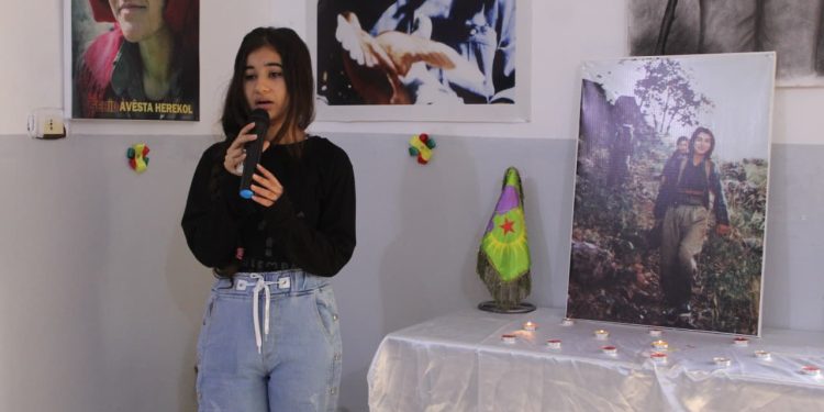 Pêşengeha jinên ciwan ya Şehîd Bêrîtan a li Helebê