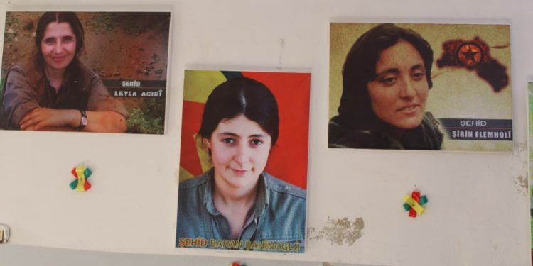 Pêşengeha jinên ciwan ya Şehîd Bêrîtan a li Helebê