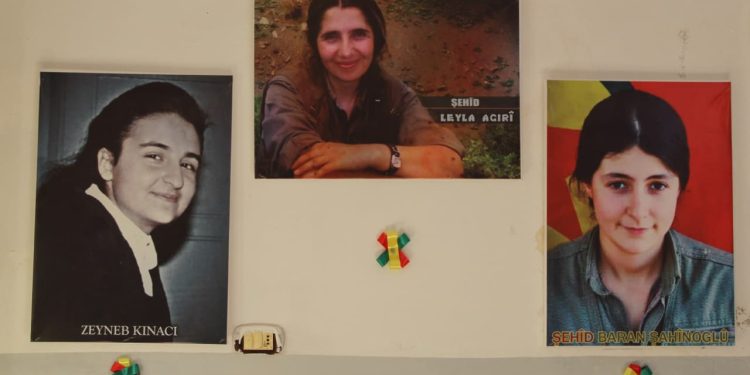 Pêşengeha jinên ciwan ya Şehîd Bêrîtan a li Helebê