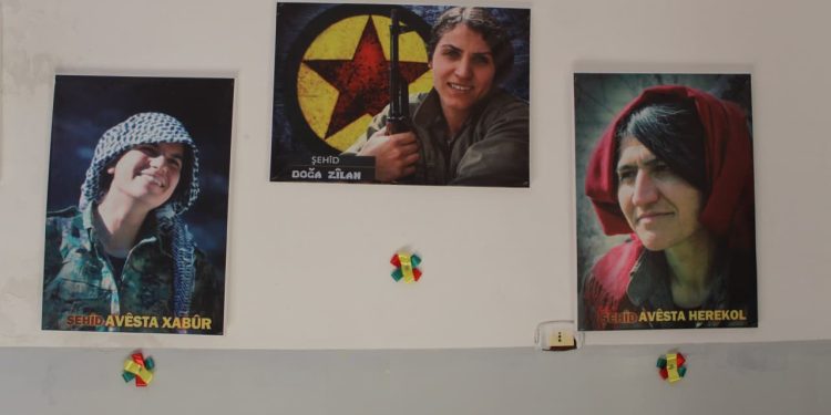 Pêşengeha jinên ciwan ya Şehîd Bêrîtan a li Helebê