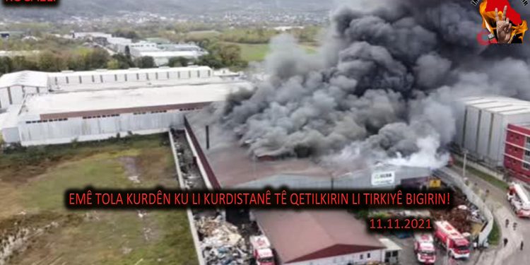 LEZGÎN – Zarokên Agir ji bo tola malbata Gulo li 5 bajaran kargeh û wesayit şewitand