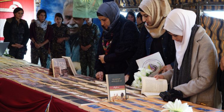 Pêşengeha Pirtûkên Rêber Apo ya Jinên Ciwan a li Tebqayê