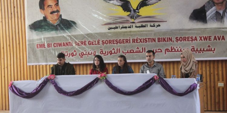 1. Konferansa Tevgera Xwendekarên Demokratîk ya li ser asta Cizîrê bi coşeke mezin destpê kir