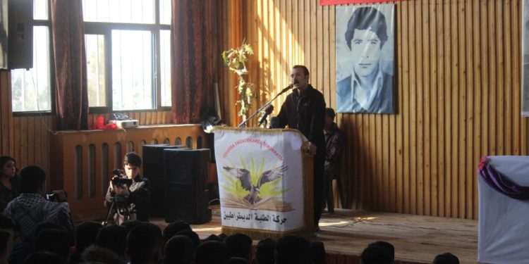 1. Konferansa Tevgera Xwendekarên Demokratîk ya li ser asta Cizîrê bi coşeke mezin destpê kir