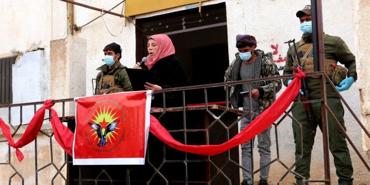 Li gundewarên Tebqayê de Navenda Ciwanên Şoreşger