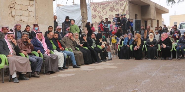 Li gundewarên Tebqayê de Navenda Ciwanên Şoreşger