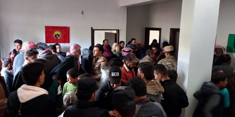 Li gundewarên Tebqayê de Navenda Ciwanên Şoreşger