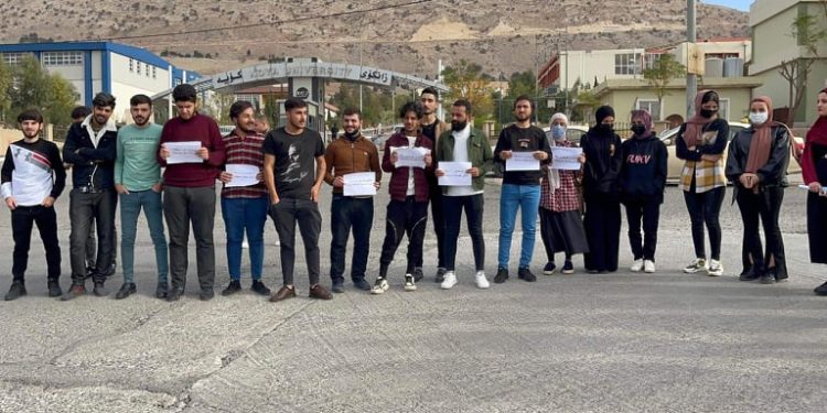 Xwepêşandanên xwendevanên Başûrî bi biryar didomin