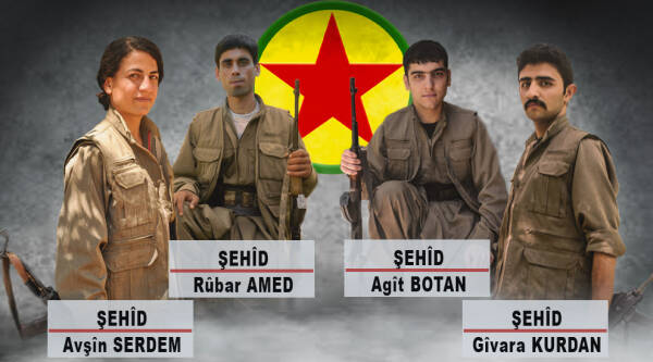 HPG’ê 4 gerîlayên ku di sala 2019’an de şehîd bûbûn bi bîr anî