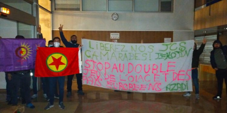 Li Marsîlyayê li dijî Konsolosxaneya Hollandayê çalakiya ciwanan ya  bê îteatiyê