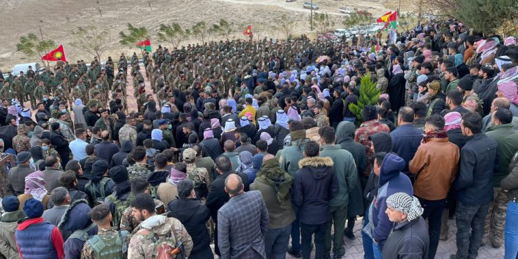 Cenazeyê Merwan Bedel bi beşdariya bi hezaran kesî hate oxirkirin