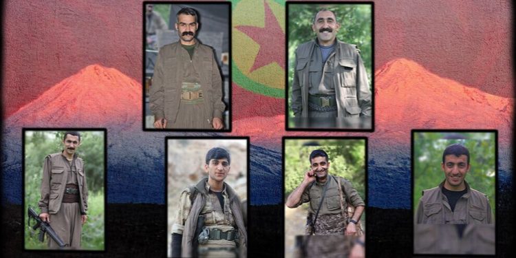 HPG’ê nasnameya 6 şehîdên Serhedê par vekir