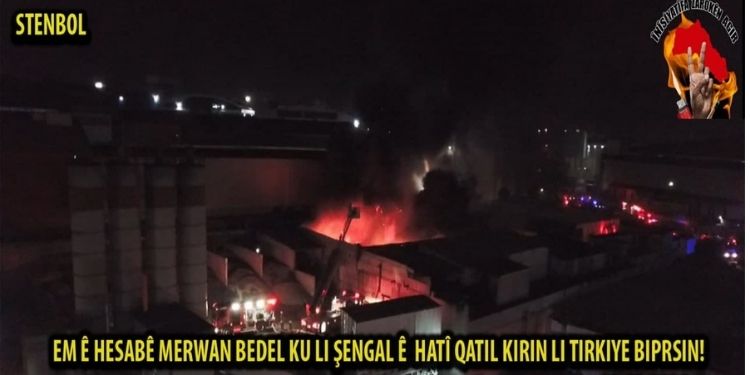 LEZGÎN – Zarokên Agirî ji bo tolhildana Merwan Bedel şewitandin