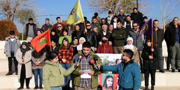 Li Silêmanî Komeleya Ciwanên Welatparêzên Kurdistanê li dijî êrişên dewleta Tirk ên li ser Kobanê daxuyanî da