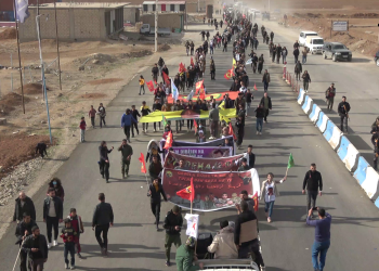 TAYBET – Coş û morala meşa dirêj ya Ciwanên Şoreşger