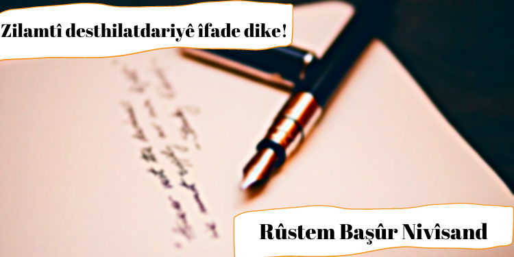 Zilamtî desthilatdariyê îfade dike!