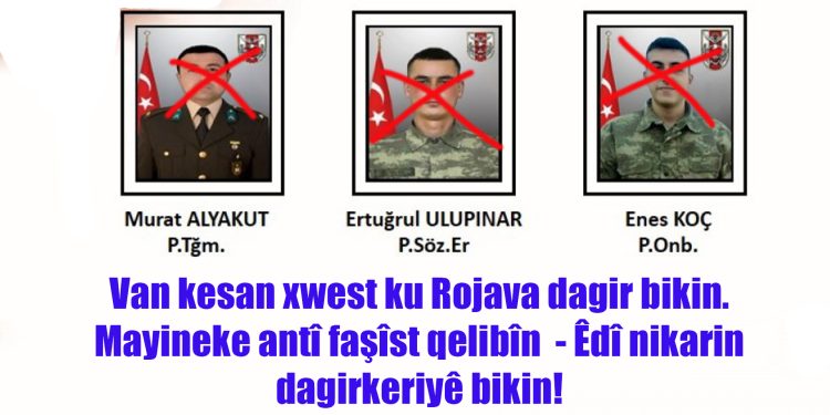 Rojava roj bi roj dagirkeran paqij dibe!