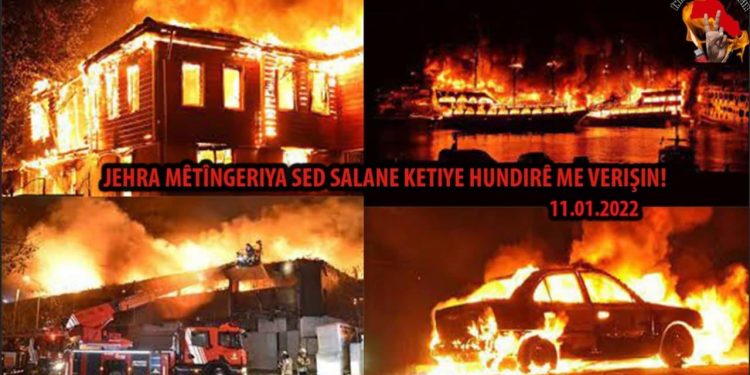 LEZGÎN – Zarokên Agir bîlançoya şewitandina salane eşkere kir; Li 1056 cihan 1778 şewat pêk anîn