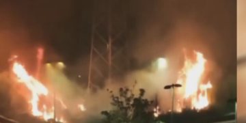 Milîsên HBDH’ê li Îzmîrê li trafoya elektrîkê ya herêmî dan