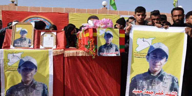 Şervanê QSD’ê Şehîd El Hemîd bi merasîmeke girseyî hate oxir kirin