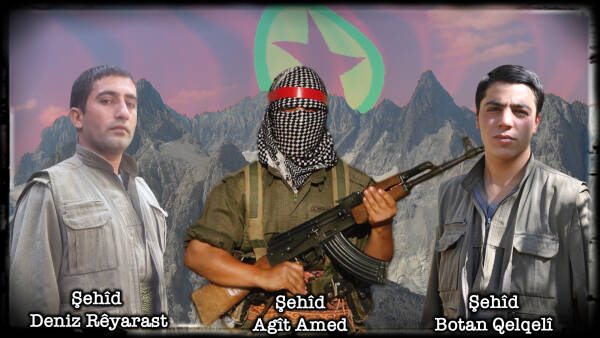 HPG’ê nasnameya 3 şehîdên Zapê yên 2016’an ragihand