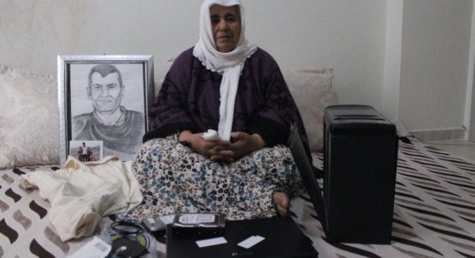 Cil û eşyayên Şehîd Mehmet Tûnç radestê malbata wê kirin