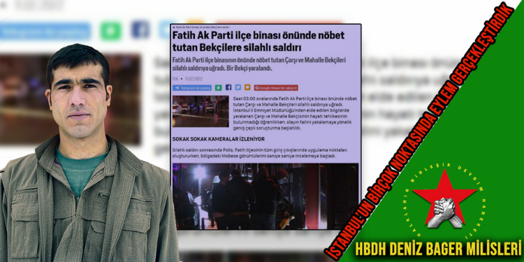 HBDH’ê berpirsyariya du çalakiyên li Stenbolê girt ser xwe