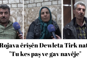 Gelê Rojava êrîşên Dewleta Tirk natirsin – “Tu kes paş ve gav navêje”