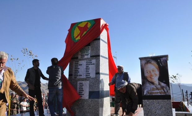 Sembola Têkoşîna Enternasyonal: Andrea Wolf-Ronahî