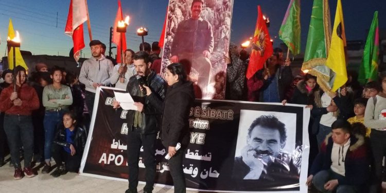 Ciwanên Efrînê li Şehbayê li dijî komployê meşiyan