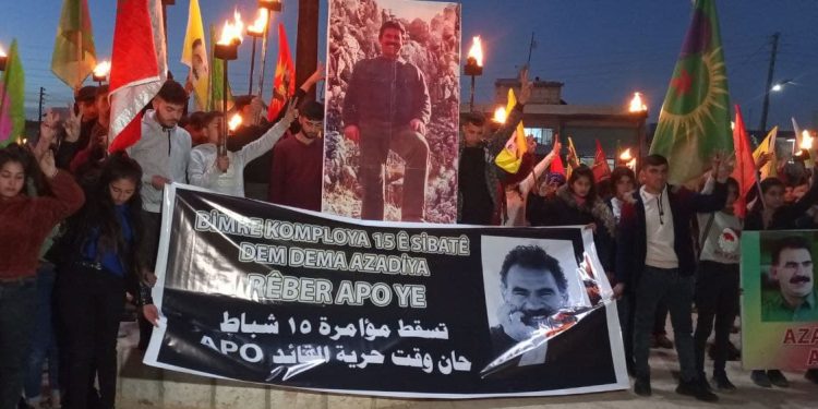 Ciwanên Efrînê li Şehbayê li dijî komployê meşiyan