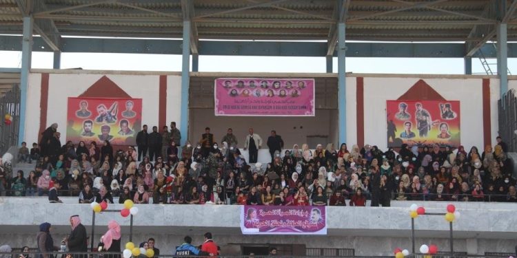 Çalakiyên 8’ê Adarê li Reqayê dest pê kir