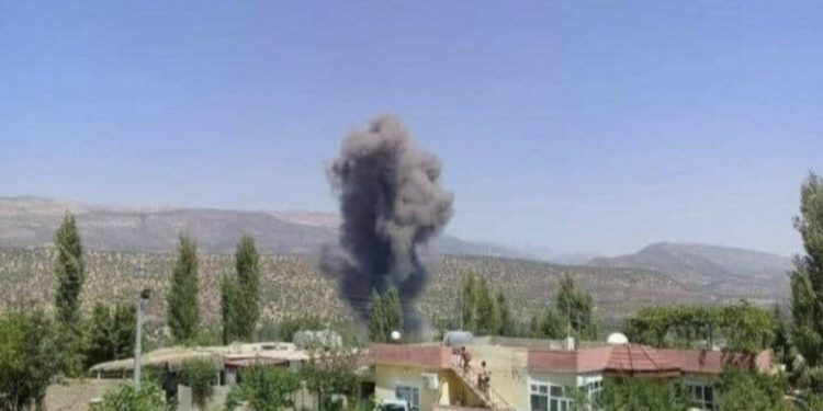 Dewleta Tirk a dagirker gundê Kanîmasiyê bombebaran kir