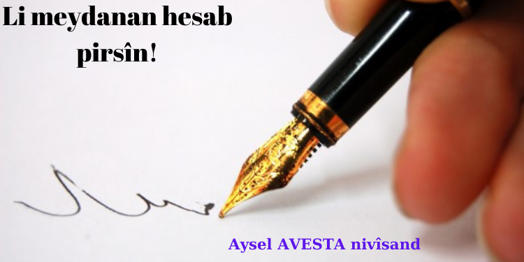 Li meydanan hesab pirsîn!