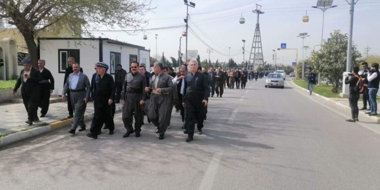 Deshilatdariya Berzanî gav bi gav belav dibe – Vê carê Pêşmerge meşiyan!