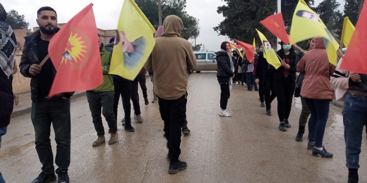 Meşa Meşaleyî ya Ciwanên Şoreşger a li Dirbêsiyê