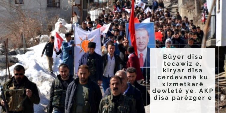Bûyer dîsa tecawiz e, kiryar dîsa cerdevanê ku xizmetkarê dewletê ye, AKP dîsa parêzger e