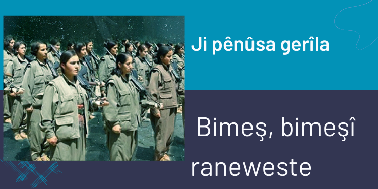Ji pênûsa gerîla – Bimeş bimeşî raneweste