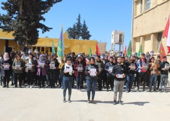 Li Şehbayê çalakiya bîranîna Helepçê ya Tevgera Xwendevanên Demokratîk