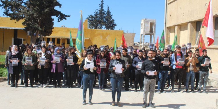 Li Şehbayê çalakiya bîranîna Helepçê ya Tevgera Xwendevanên Demokratîk