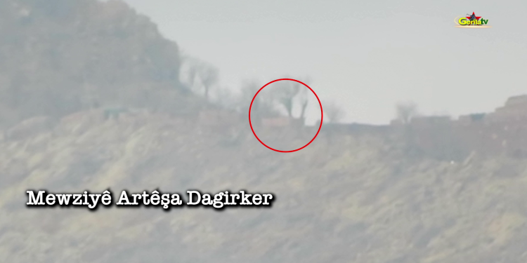 Gerîla TV dîmenê çalakiya ku 4 dagirker hatin cezakirin weşand