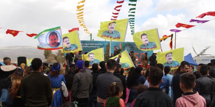 Li Kerkûkê Newroza Rêberê Gelan hate pîroz kirin