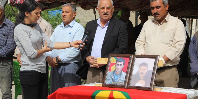 Li Mexmûrê ji bo Şehîd Aydin Mamak konê sersaxiyê